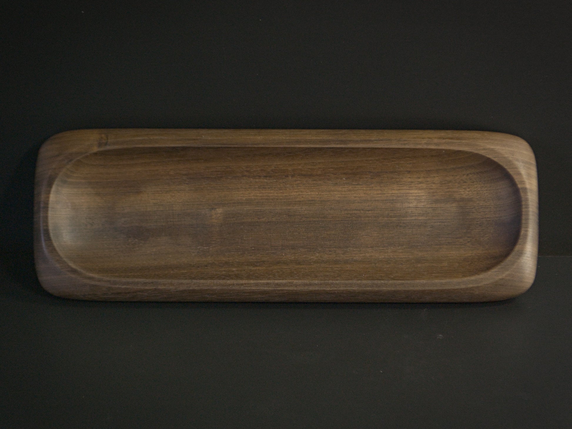 top view of wooden nibble board