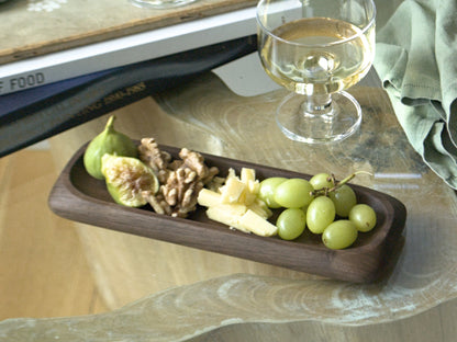 Nibble board holding an array of snacks