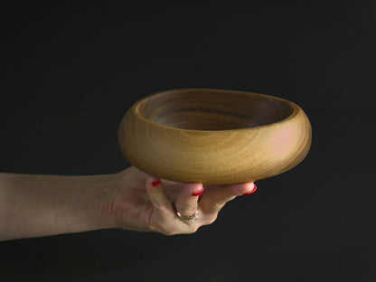 Small single bowl being held